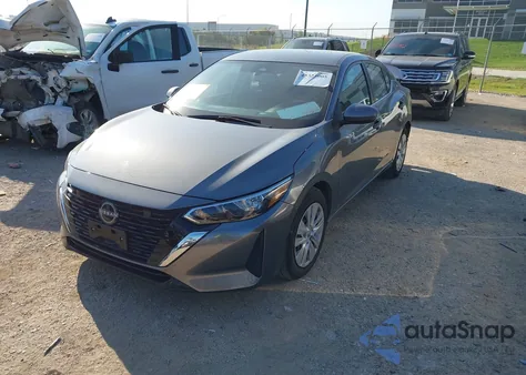 2024 Nissan Sentra S Xtronic Cvt из США, поврежденный, VIN 3N1AB8BV7RY330519